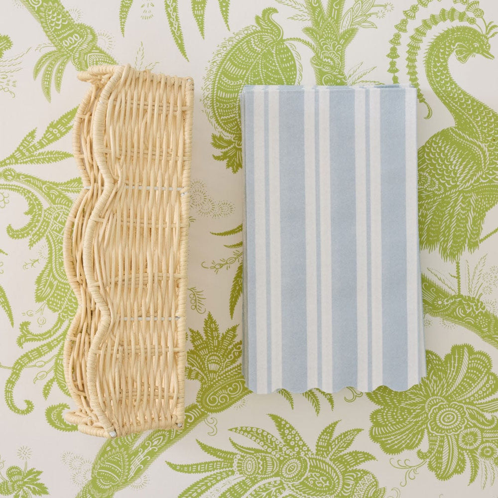 Rattan Paper Guest Towel Tray
