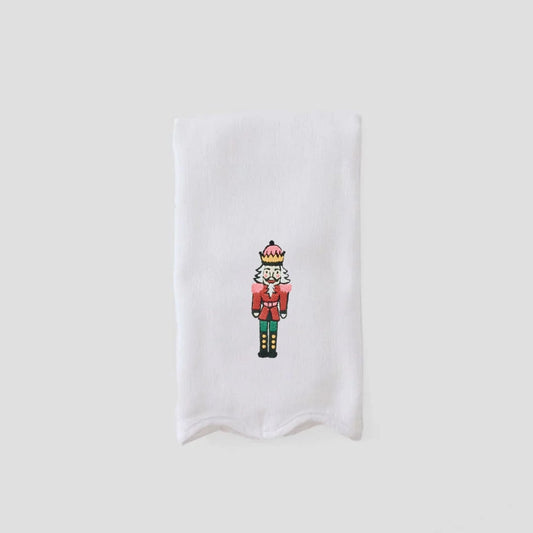 Scallop Powder Bath Towels (pair)