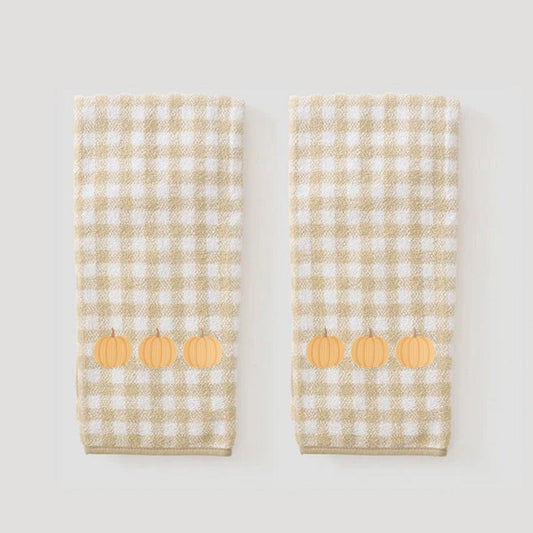 Patterned Hand Towels (pair)