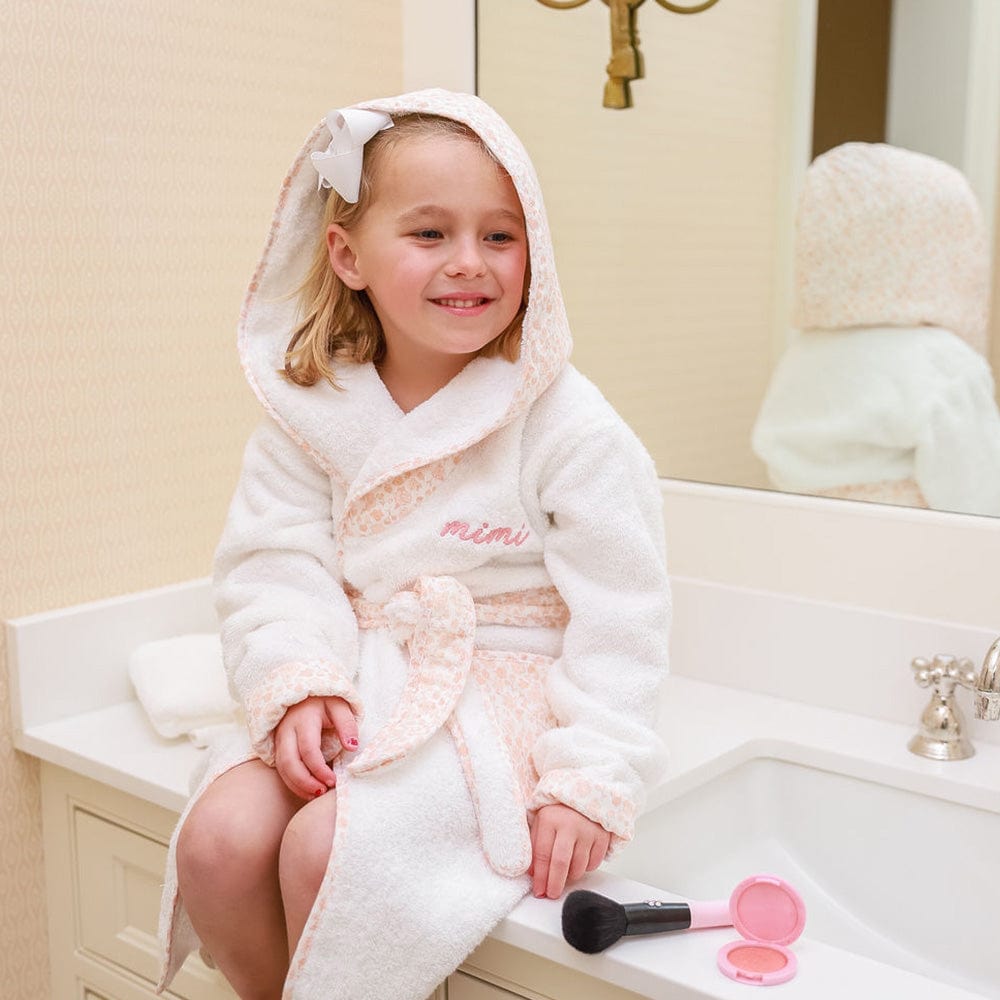 Percale Kids' Bathrobe