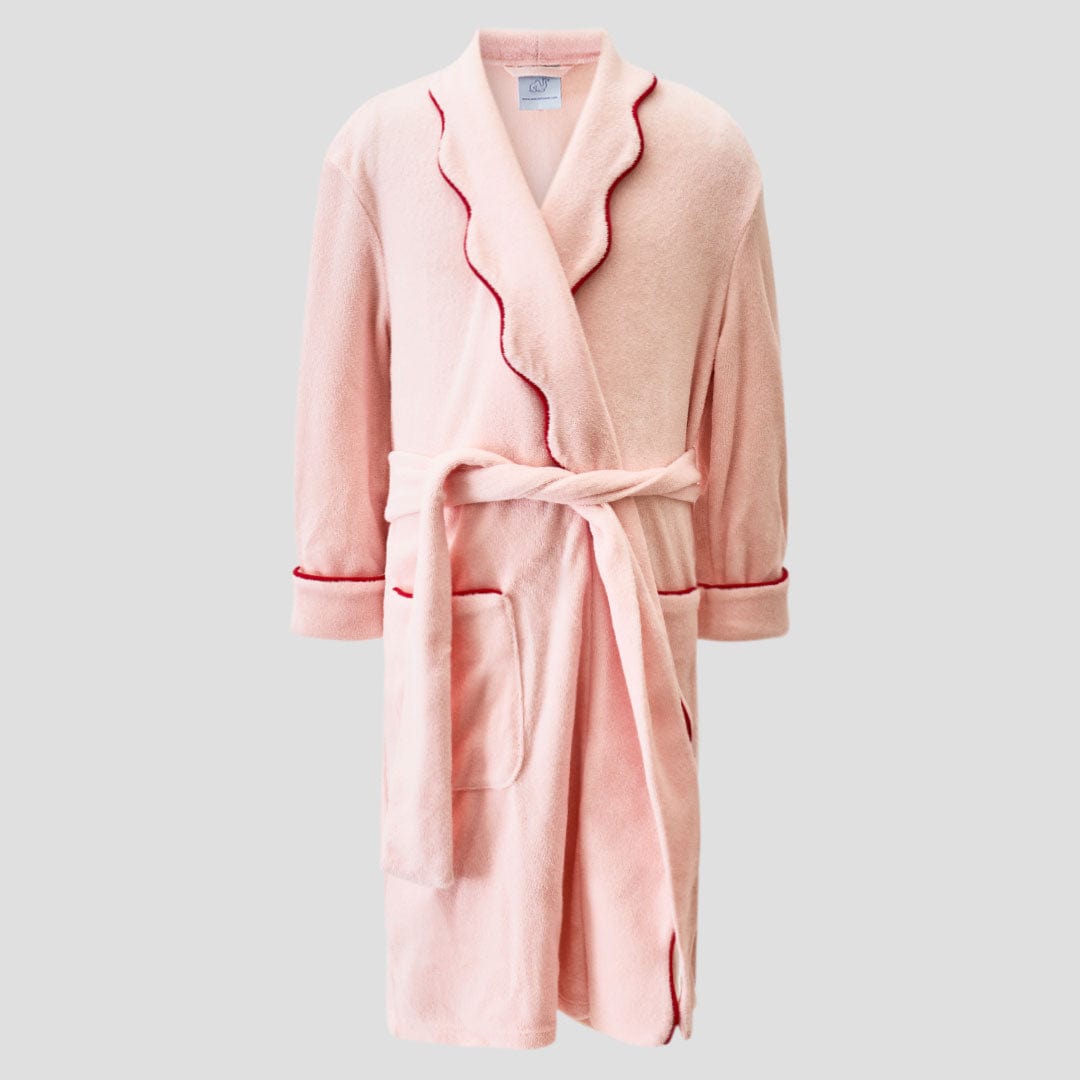 Kids’ Scallop Lightweight Bathrobe