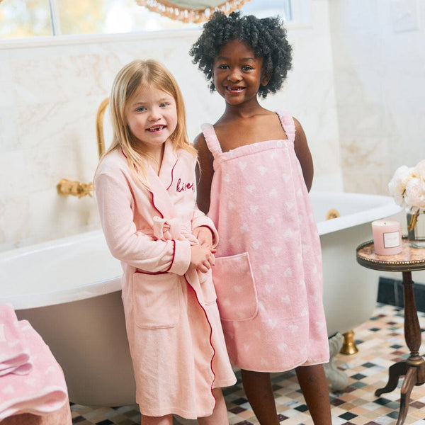 Kids’ Scallop Lightweight Robe