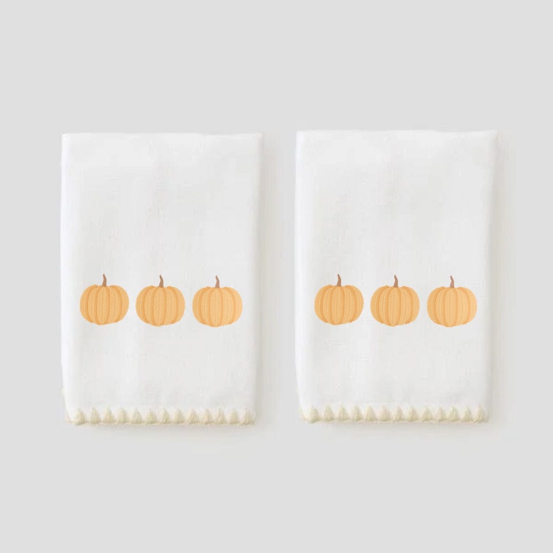 Stitched Edge Powder Bath Towels (pair)