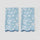 Scallop Patterned Hand Towels (pair)