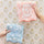 Scallop Patterned Hand Towels (pair)