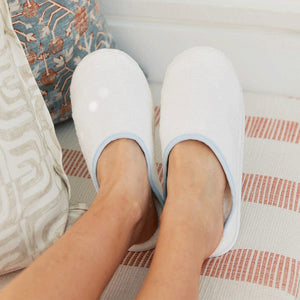 Personalized Terry Slippers | Weezie Towels