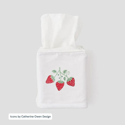Cotton Tissue Box Cover