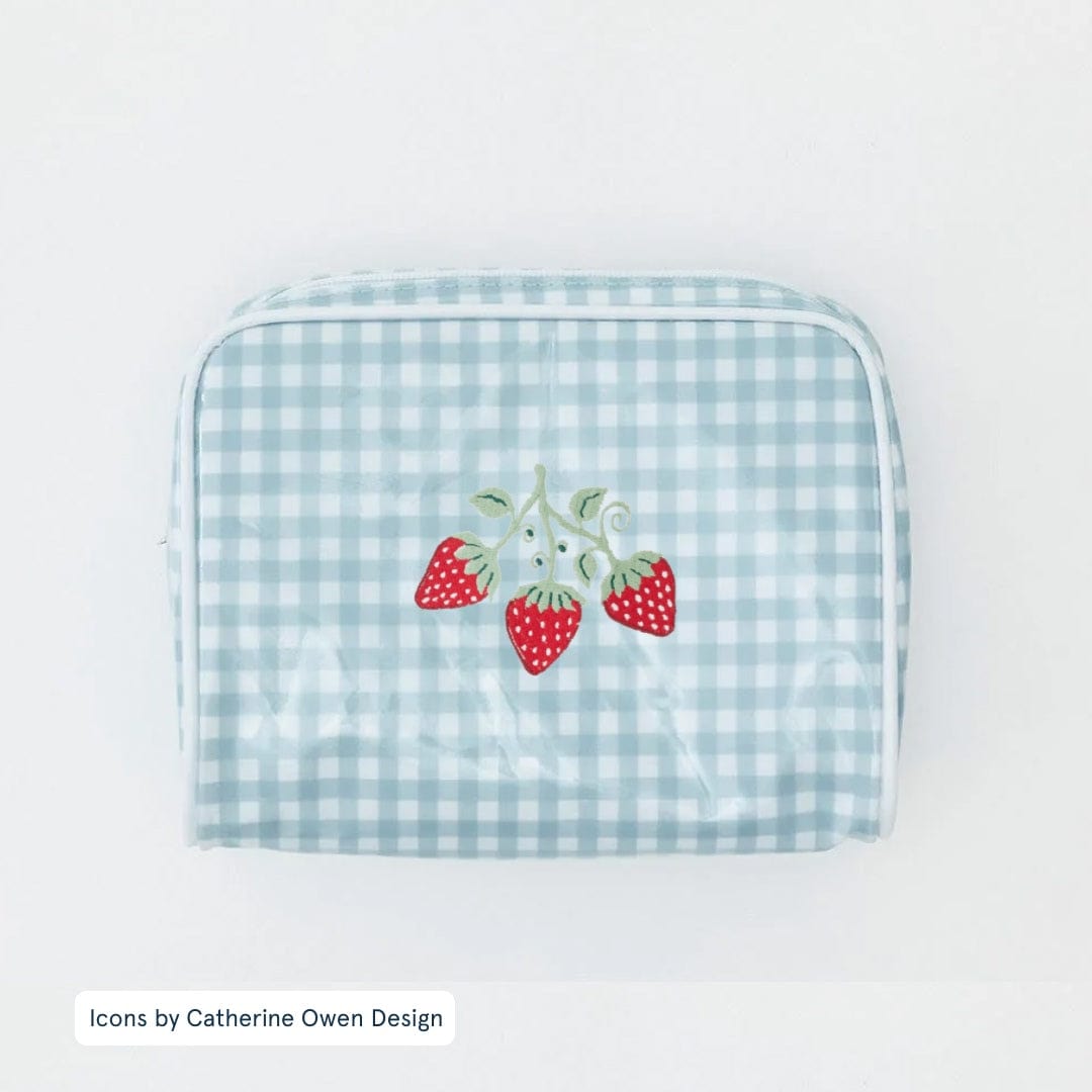 Small Patterned Toiletry Bag