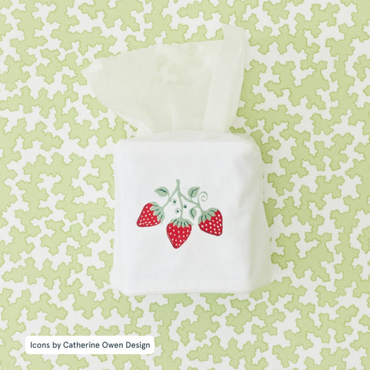 Cotton Tissue Box Cover