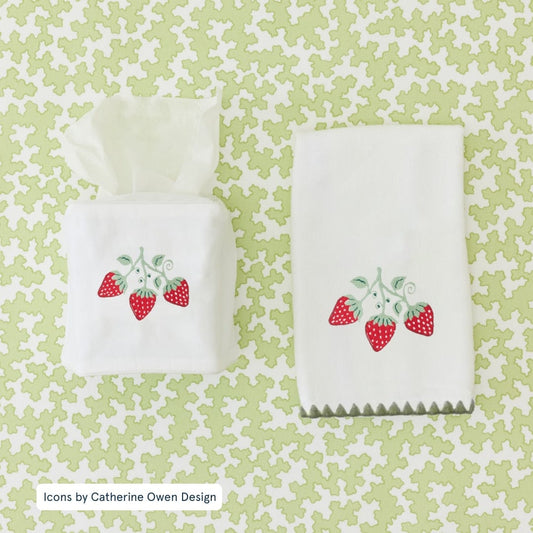 Cotton Tissue Box Cover