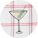 Martini on Red Windowpane  color swatch