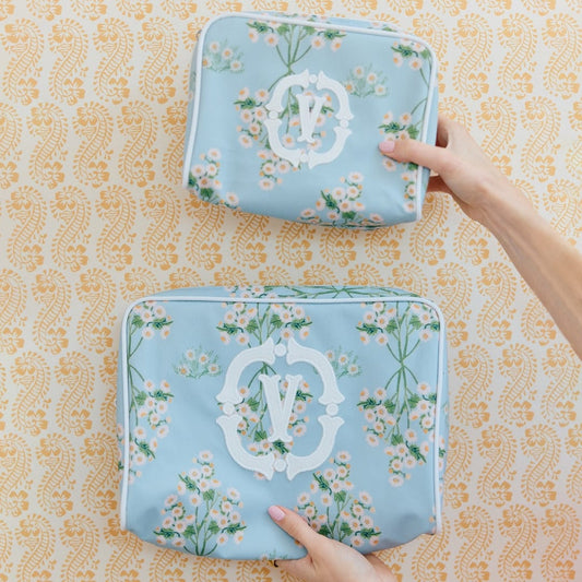 Large Patterned Toiletry Bag