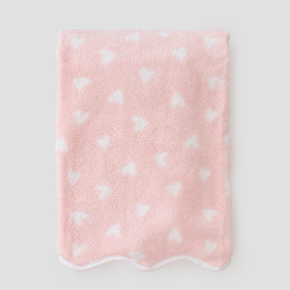 Patterned Scallop Bath Towel