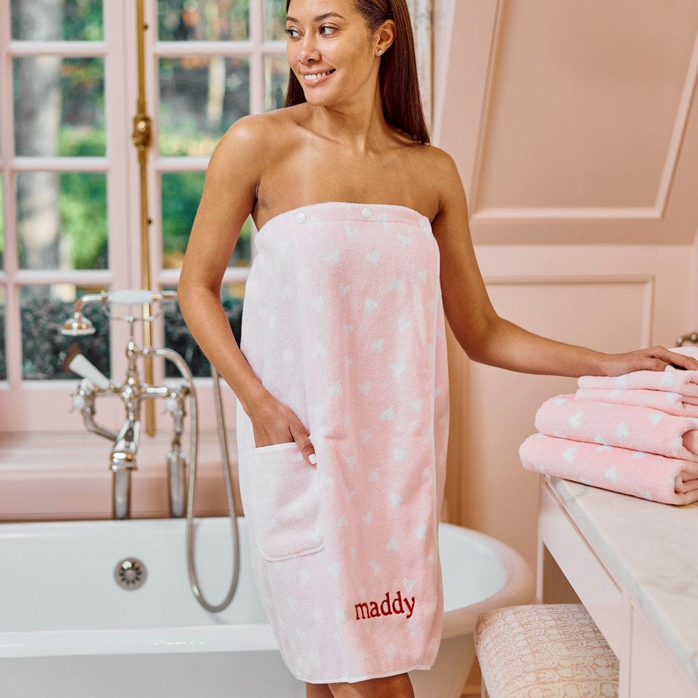 Luxury Embroidered Towel Wrap | Weezie Towels Luxury Embroidered Towel Wrap | Weezie Towels