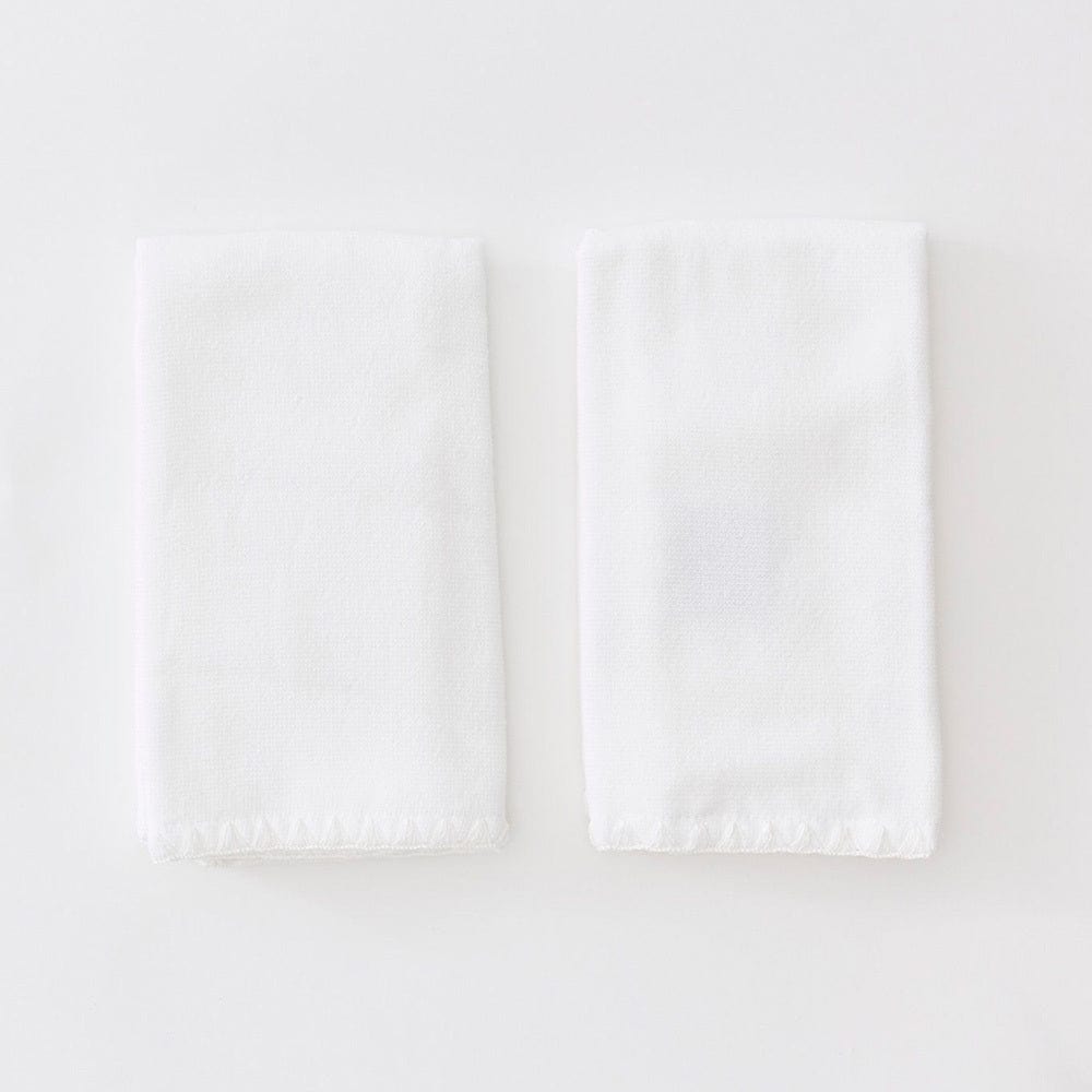 Stitched Edge Powder Bath Towels (pair)