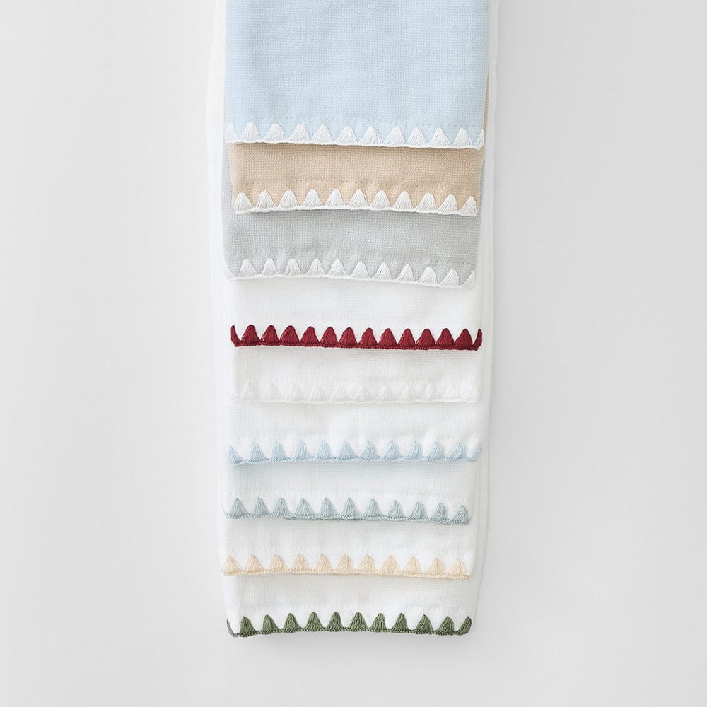 Stitched Edge Powder Bath Towels (pair) - Thumbnail 2