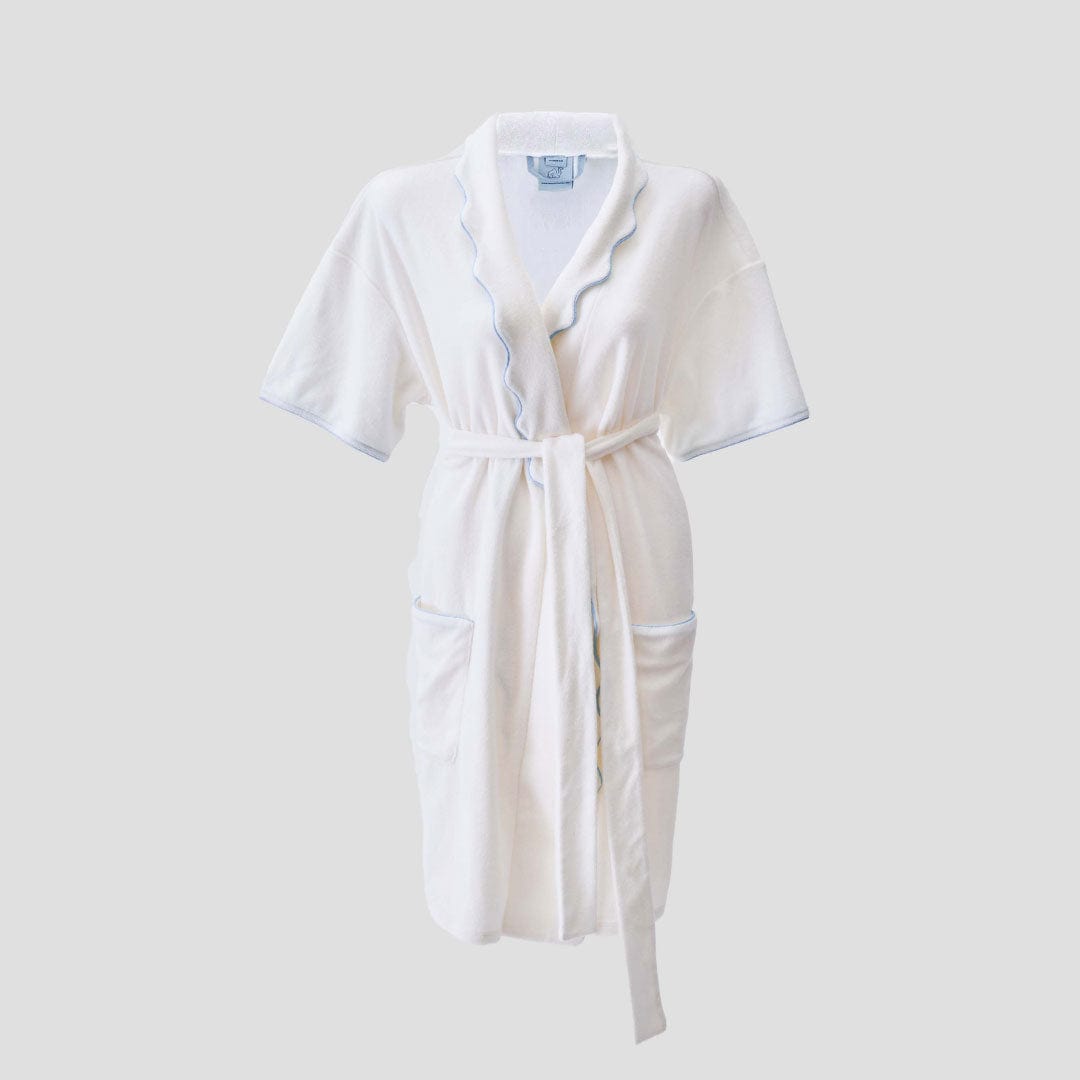 Women’s Short Scallop Lightweight Robe