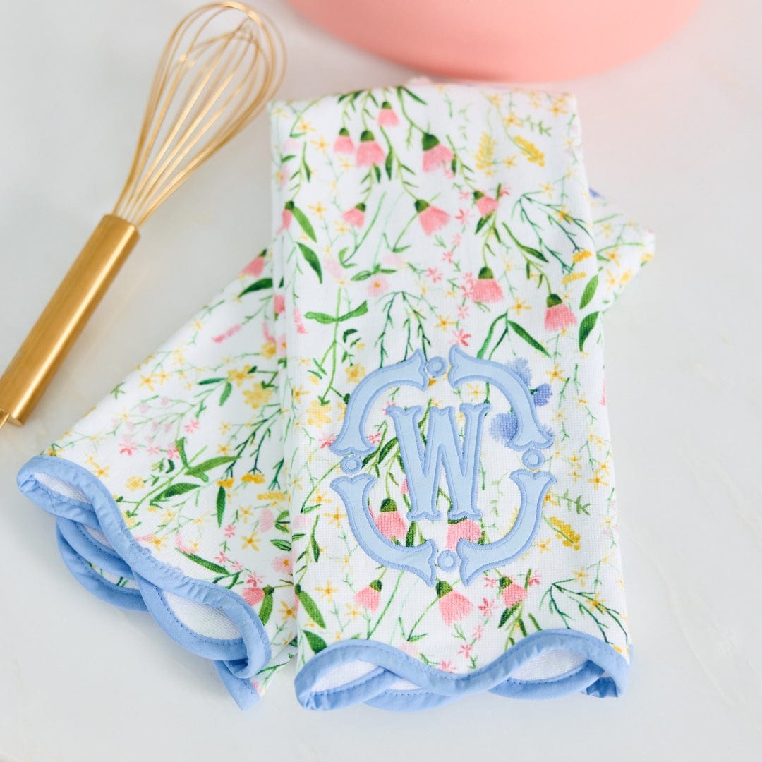 Monogrammed Kitchen Towels | Weezie Towels
