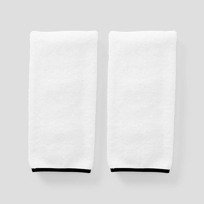Personal Touch White Basic Cotton Hand Towels, 12-Pack