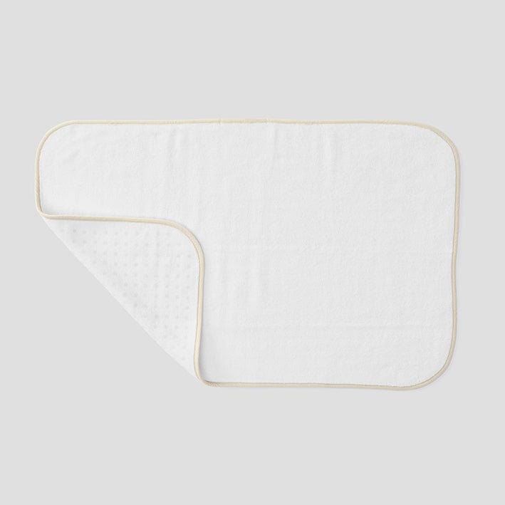 Organic Cotton Tub Mat in White | Made in Turkey | Parachute